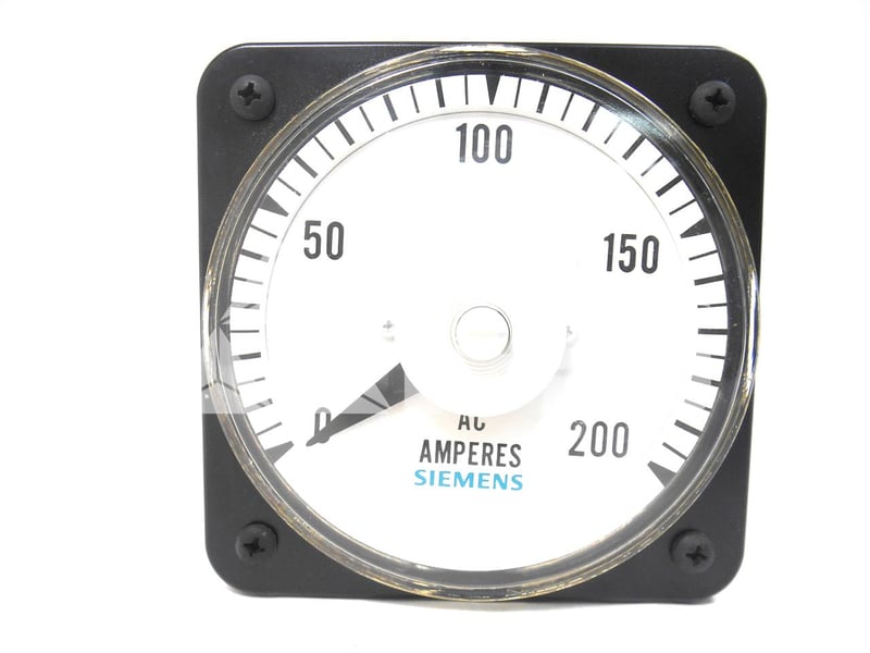 Yokogawa Ab-40 AC Ammeter 0-200 Amps Full Scale, 5 Amps Max