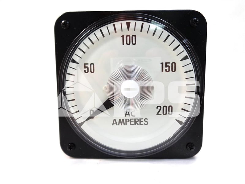 Yokogawa Ab-40 AC Ammeter New 0-200 Amps Full Scale, 5 Amps Max for ...