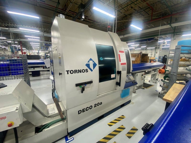 Tornos #Deco-20A/26A, CNC Automatic Screw Machine, Fanuc PNC Deco ...