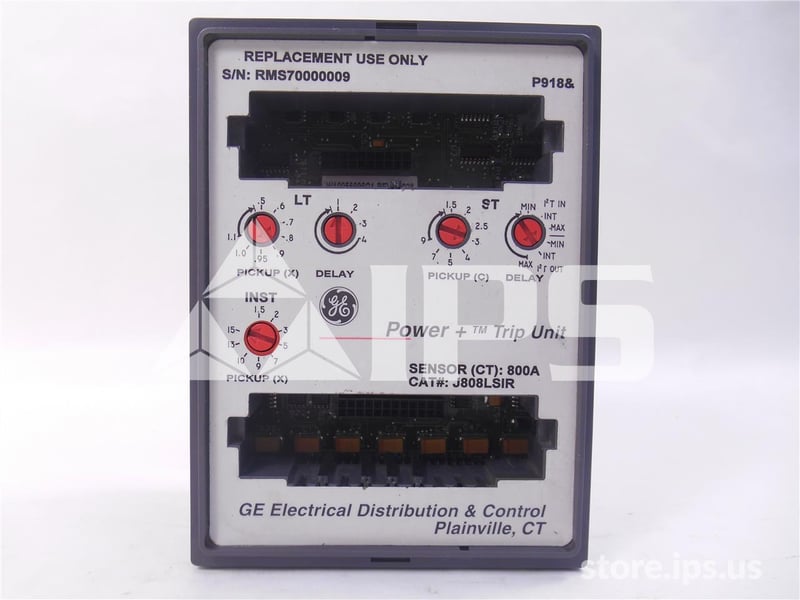 GE Power Plus Solid State Programmer Lsi For Wave Pro, 800 Amps Ct
