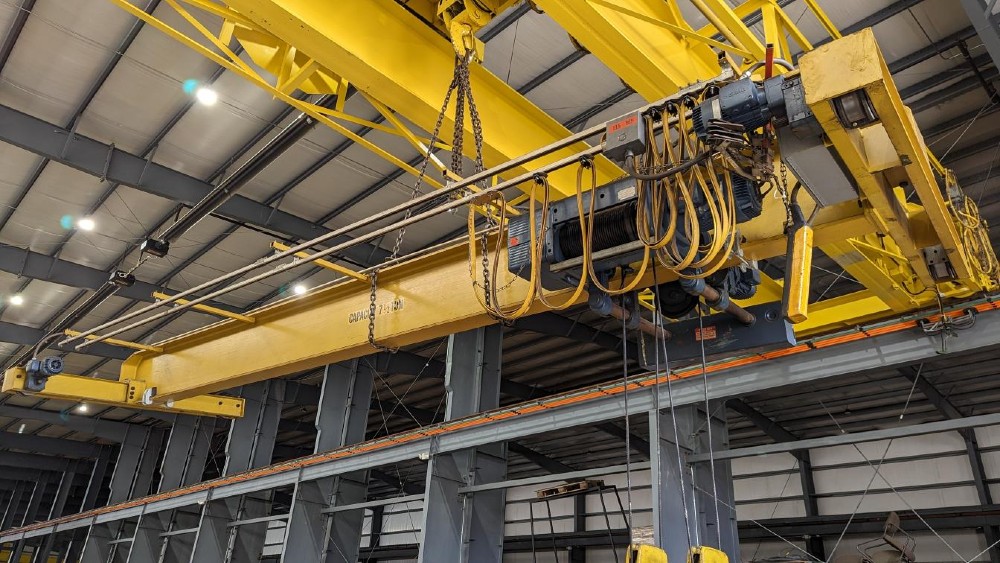7.5 Ton, Demag, 22'9" Span, 20' Lift, Pendant Control, 460/3/60, 1995, [#2499]