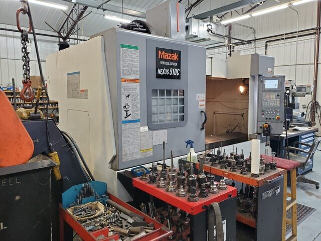 Mazak #Nexus-VCN-510C, 30 side mount tool changer, 41