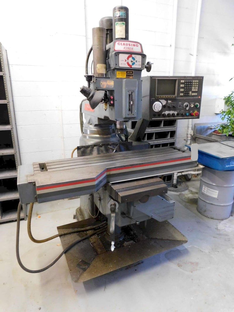 Clausing Kondia #FV-300 CNC Vertical Mill, 11