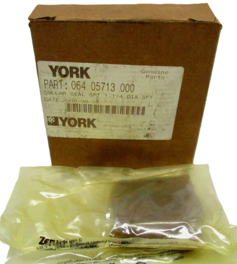 York Controls Johnson Controls 064-05713-000 Collar Seal Sft 1-1/4 Dia ...