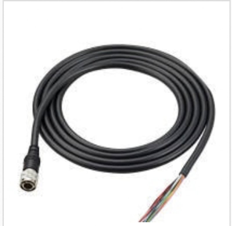 Keyence OP-87444 Sensor Panel/Monitor Power Cable, M8 4-Pin, Strand ...