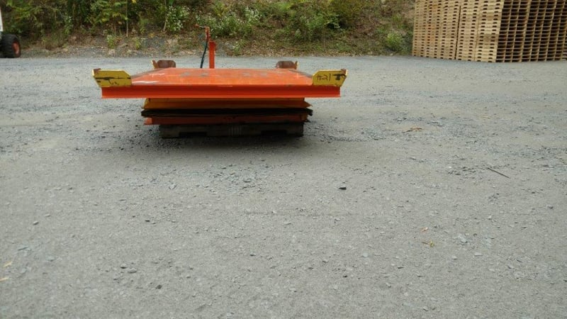 4000 lb. Southworth #LS4-48, Air Operated Lift Table, 96" x 64" table, pneumatic operation