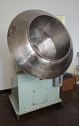 40" Stainless Steel coating pan / seasoning drum
