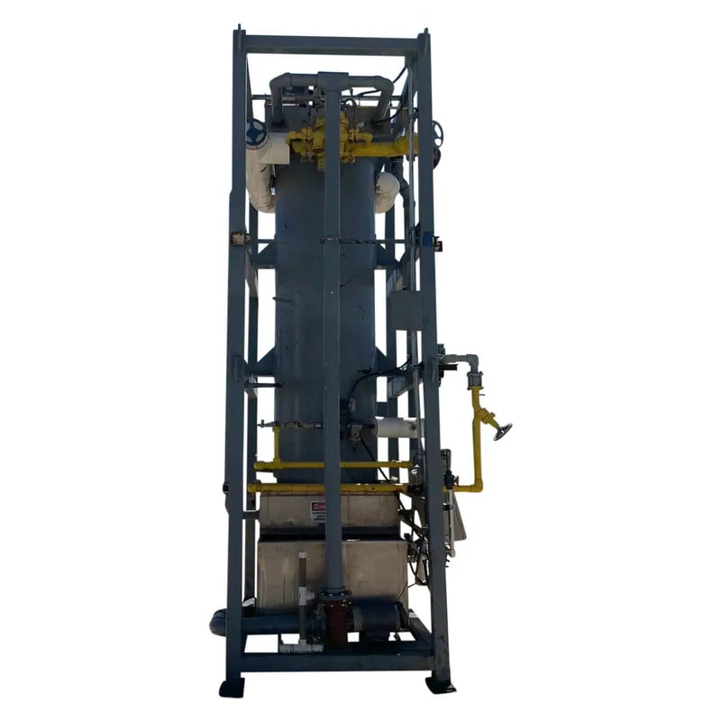 36 Ton, Frick #F36NLR70, Stainless Steel tube ice maker, R-717 ammonia refrigeration