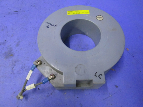 Siemens 61-300-053-521, neutral current transformer, 400/.5A, 1 year warranty