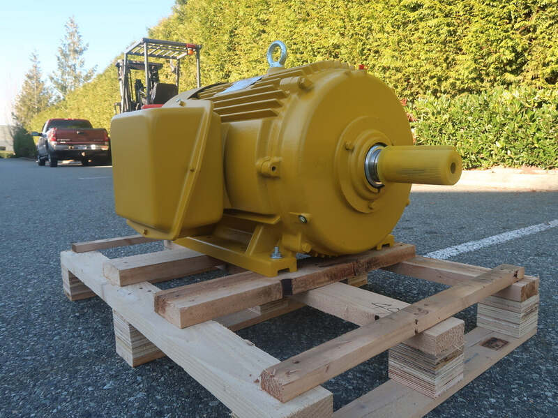 75 HP 1200 RPM OMEC, Frame 405T, continuous duty, 575 Volts, new for ...