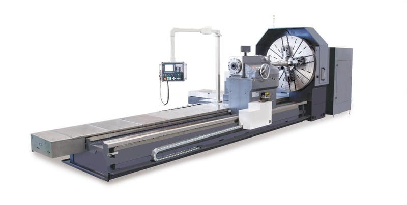 Neway #NL20050S, Heavy Duty CNC lathe, 86.6" swing, 74.8" turning diameter, 2015