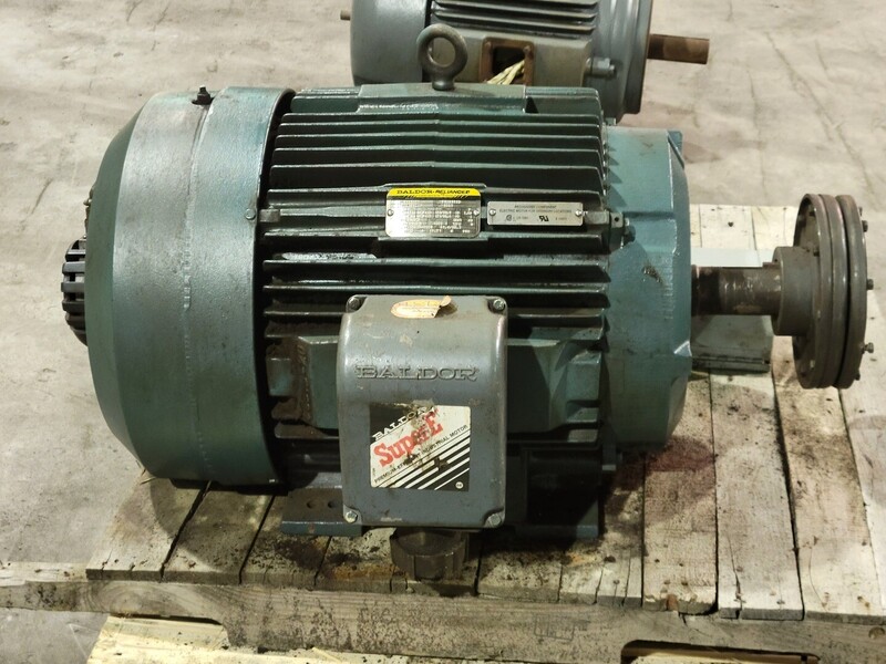75 HP 2675 RPM Baldor ZDVSM4316T, Frame 365T, TEFC, continuous duty, 230/460 Volts