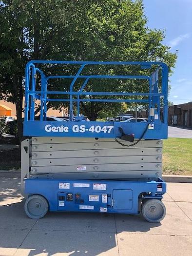 550 lb. Genie Industries #GS-4047, scissor lift, electric, 45' work ...