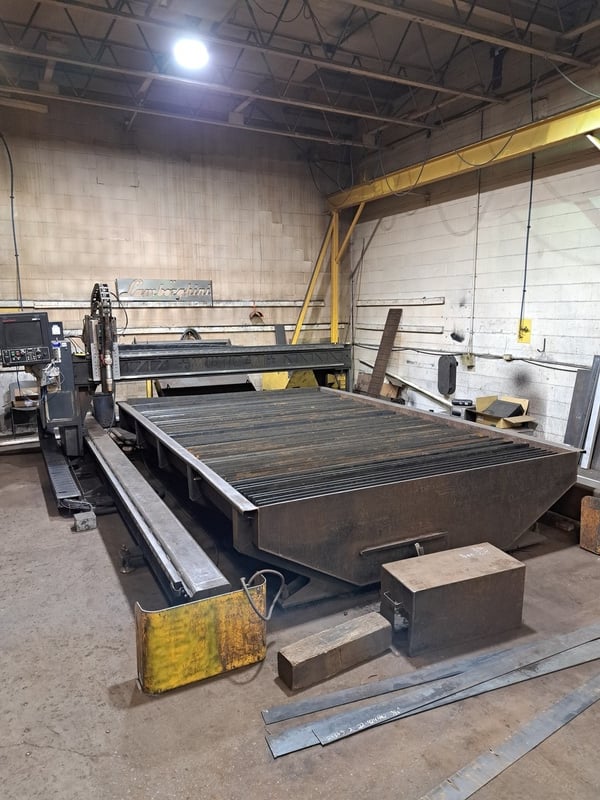 Multicam #Series-6000, CNC Plasma Table, 8' x 13' water table ...