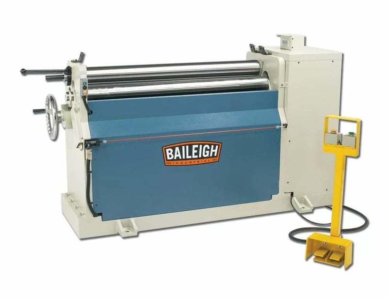 Baileigh #PR-409, plate roll, 220 V., 3-phase, 48" forming length, 2 HP