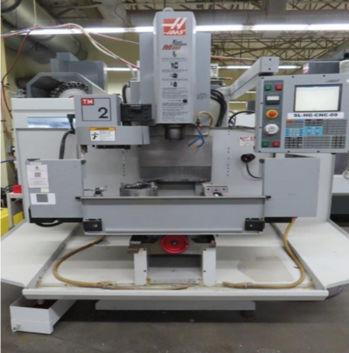 Haas #TM-2, toolroom mill with 20 ATC, 10.5" x58" table, 7.5 HP, rigid tapping, WIPS, 2005