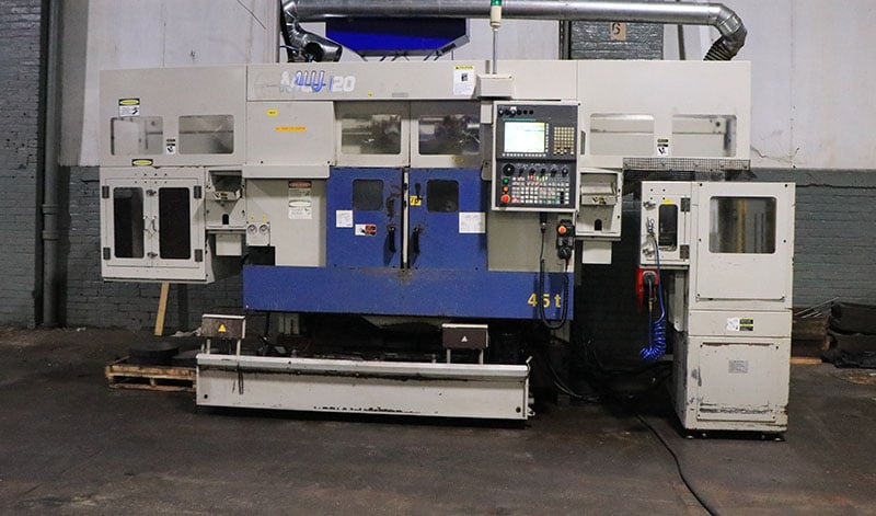 Muratec #MW-120, twin spindle, CNC lathe, 11.6