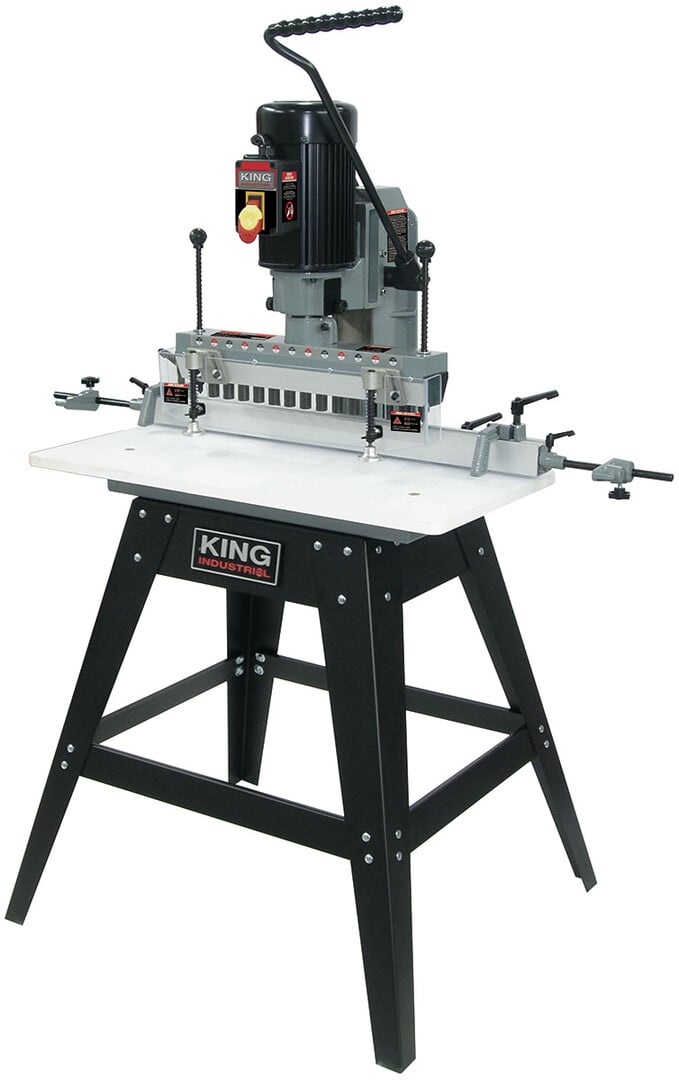 13 Spindle, King Canada #KC-1300BM, Line Boring Machine, 0.375" Collet, 1.25" Spindle Centers, 2.5" depth of