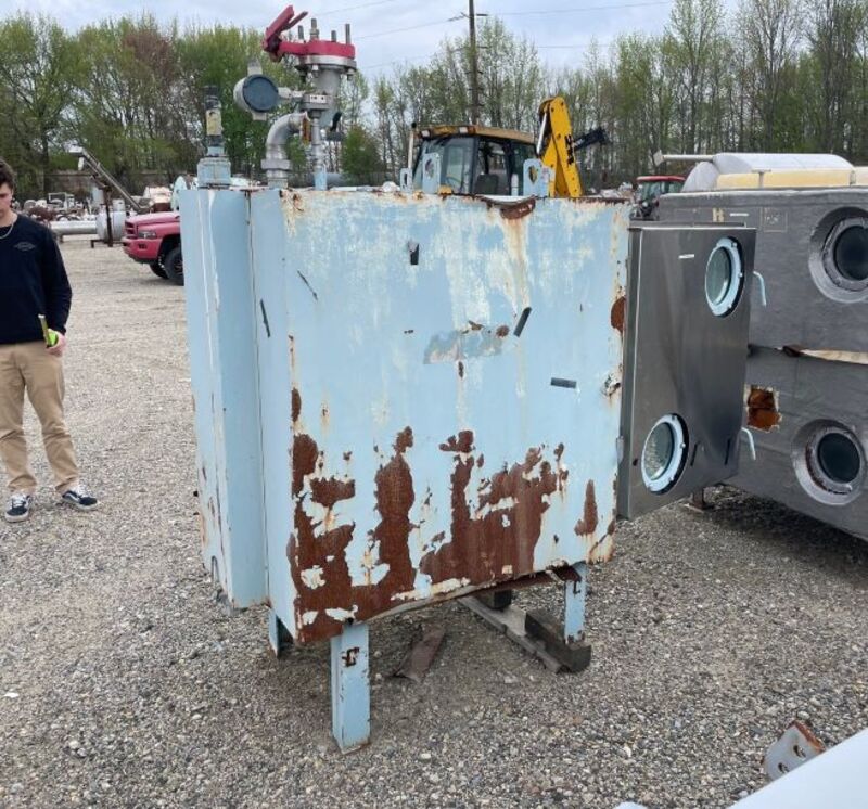 Stokes #338F-6, vacuum tray dryer, 30" W x 40" H x 40" D