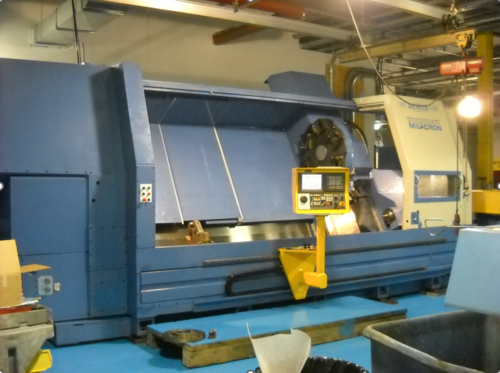 Cincinnati Milacron #Cinturn-28UX100, new Fanuc CNC, 33" swing, 3-jaw hydraulic 28" chuck, heavy duty