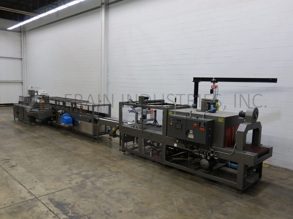 Arpac #TS-2212/45TW28, complete, automatic, continous motion, servo ...