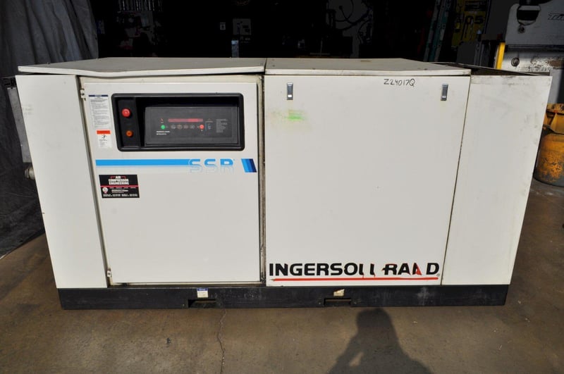 100 HP Ingersoll-Rand #SSR-EP100, air compressor, 446 cfm, 125