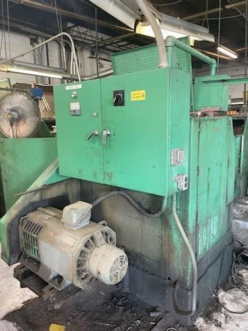 3/8" x 3-5/32" Asahi Okuma #AOS-10, high speed double stroke solid die cold header, 180 PPM