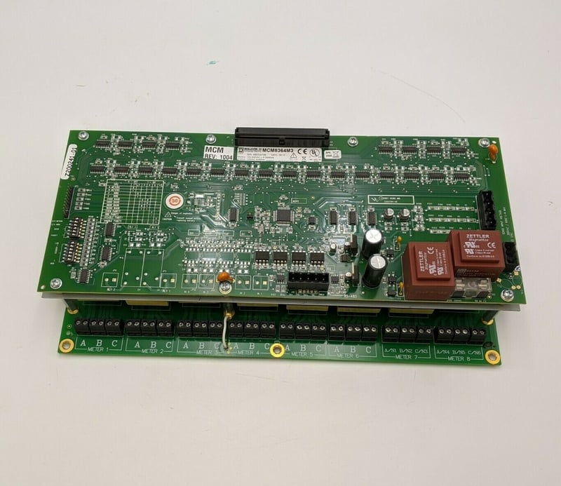 Square D, 395620, Power Logic Multi Current Monitoring Assembly, P/N MCM8364M3, 100-300 V