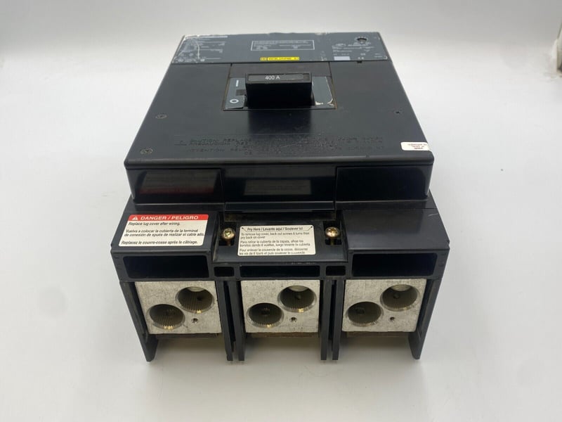 400 Amps, Square D, LCL364008041, Circuit Breaker, 3 Pole, 600 V, 3 ...