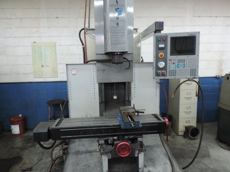 Hurco #VM-2, CNC vertical machining center, 46" x18"table, 8000 RPM, 20 HP, #40 taper