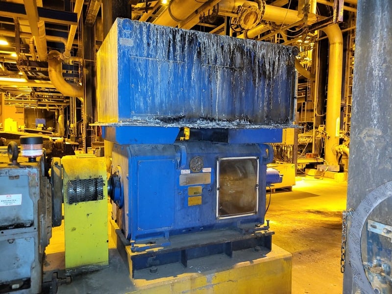 300 HP 1150/1700 RPM Siemens 5CD432HA8090C801, Frame CD4352, TEUC, continuous duty, 500 VF, 150/300 VA