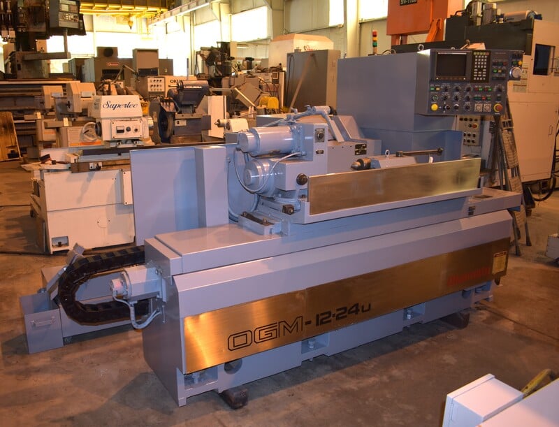 12" x 24" Okamoto #OGM12-24U, CNC universal cylindrical grinder, Okamoto/Fanuc CNC Control