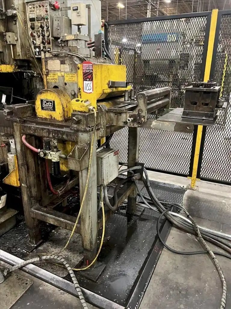 18" x .125" Colt #CERF-40-18HD, Servo feeder, pilot release, pendant for jogging, S46268