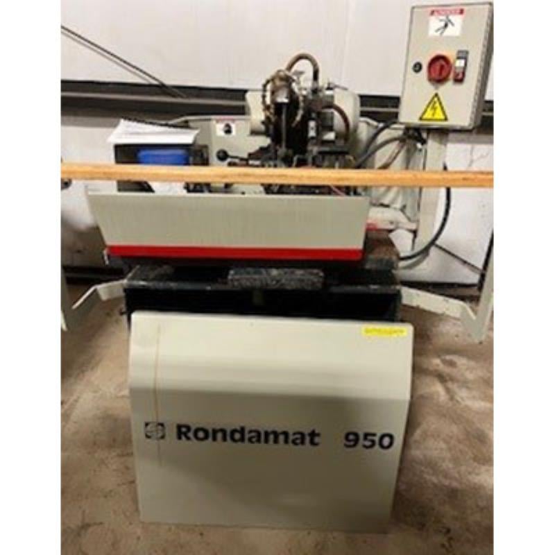Weinig #R950, Profile Grinder, 9.5" arbor L, 9" cutting circle, 5-7/8" - 8-7/8" wheel diameter, 1.5 HP, 10