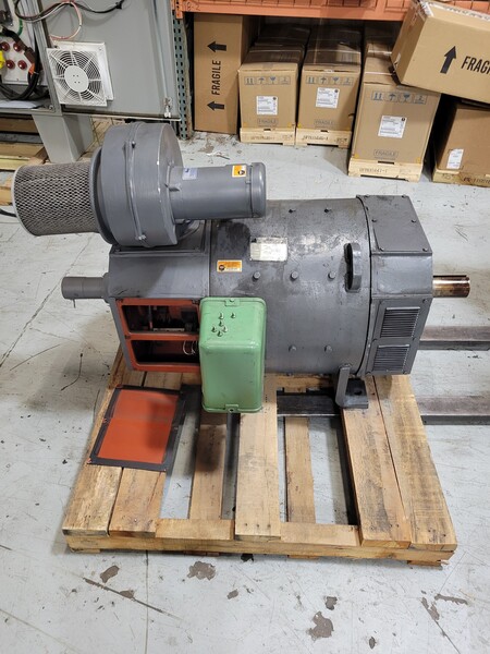 75 HP 650/1950 RPM Fincor 5060B052B01, Frame 506AT, DPFG, 500 VA, 150/300 VF