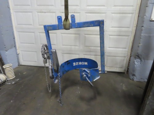Drum Tilter, Morse #185A-HD, 1500 lb. capacity, serial #0819, 2019