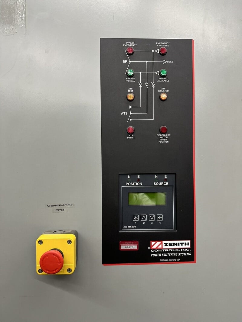 800 Amp. Zenith ZBTSL80EC, Automatic Transfer Switch, 3