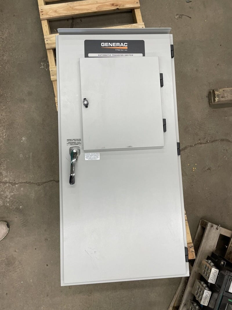 200 Amp. Generac TTS Series G0063100, Automatic Transfer Switch, 1 ...