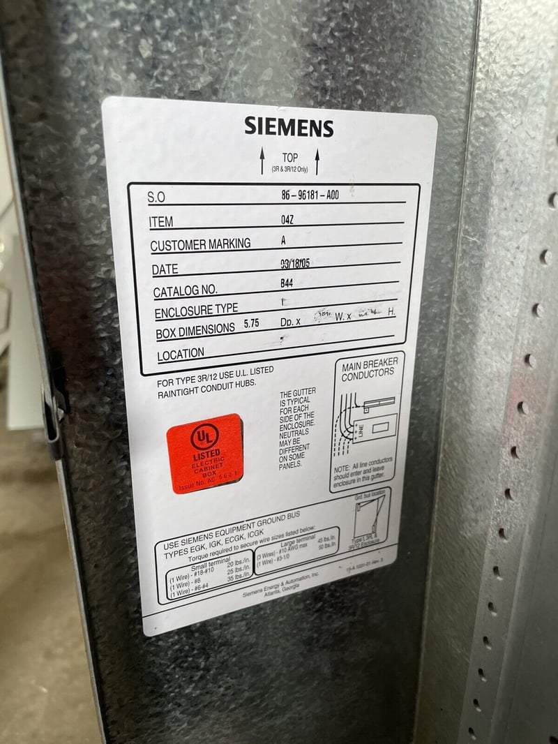Siemens, uninterruptible power supplies Maintenance Bypass Siemens, uninterruptible power supplies Maintenance Bypass