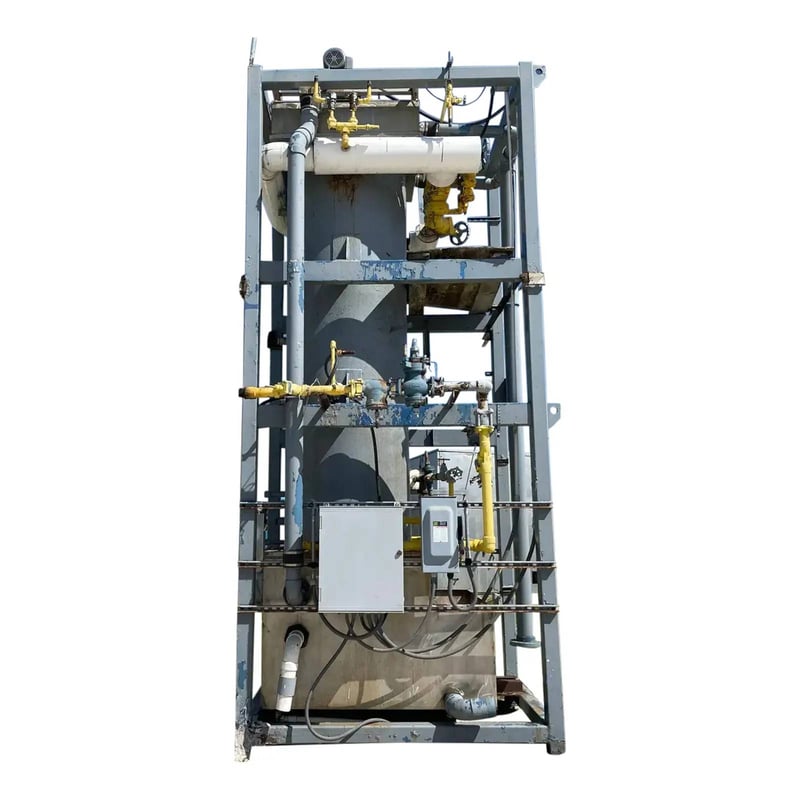 36 Ton, Frick #F36NLR70, Stainless Steel tube ice maker, R-717 ammonia refrigeration, 1993