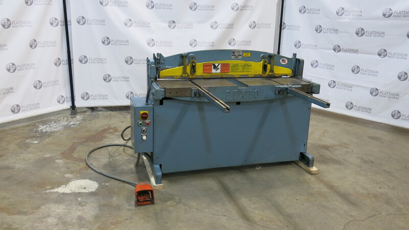 16 gauge x 4' Roper Whitney #PH52, shear