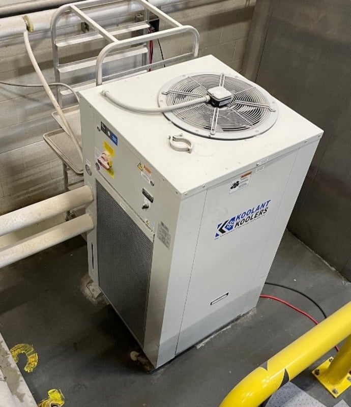 5 Ton, Koolant Koolers #SVI-5000-M, chiller, 460 V., 3-phase, 5 HP ...