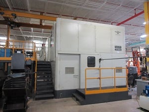 1.22" x 9.45" Sacma #SP660AL, 5-die cold former, 7.87" die kick, 150 HP, 80 PPM