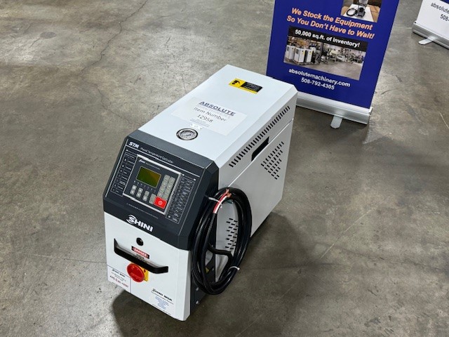 9 KW Shini #STM-910W, water temperature control unit, 230 V., 1 HP, 250&deg;F, 15 GPM @ 30 psi, new, 2024