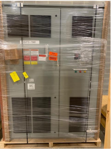 500 HP ABB, ACS 880 VFD, 600 Volts, new surplus for Sale | Surplus Record