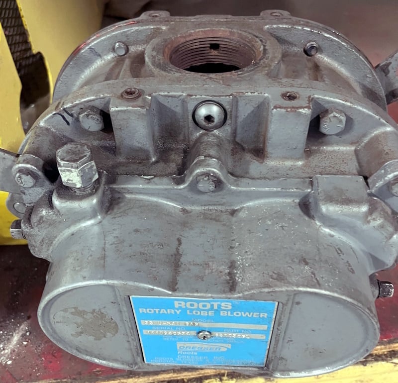 Roots Dresser #33-U-Rai-Gas, Rotary Lobe Blower