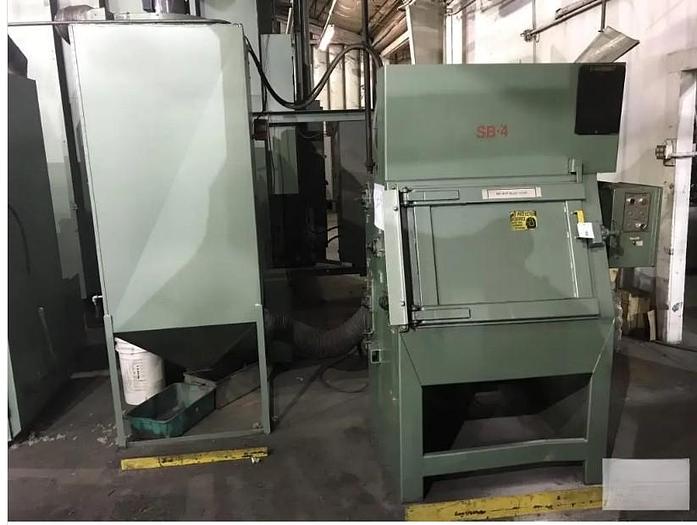 3 cu.ft. Goff #3BB, airblast with dust collector, 4 nozzles, dust collector, rare