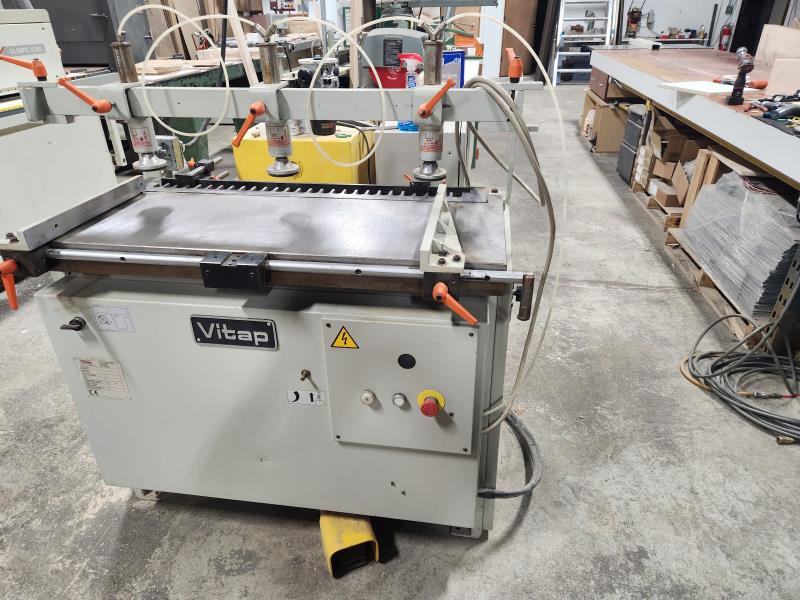 27 Spindle, Vitap #ALPHA-27t, Boring Machine, 2-3/4" Drill Depth, 2800 RPM, 34" x 20" Table, 230 V., 1998