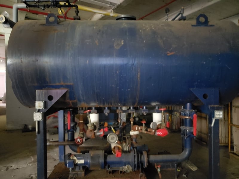 Boiler Feed Water Tank, Low pressure pumps for Sale Surplus Record