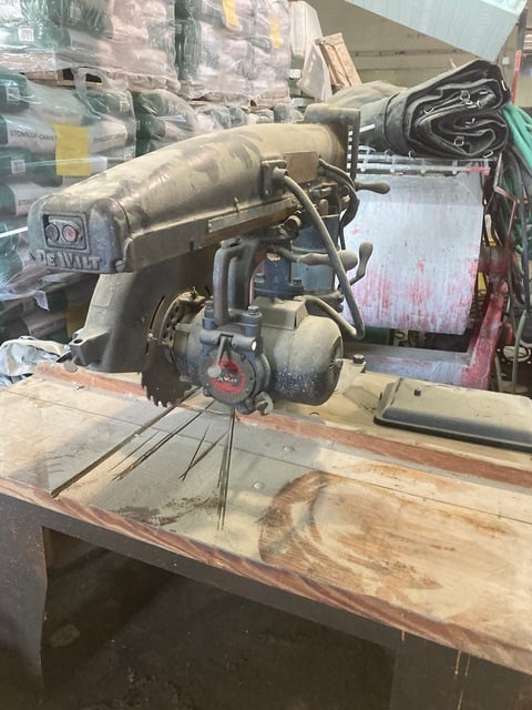 Dewalt #Model-G1, Radial Arm Saw